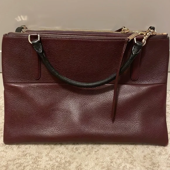 Coach burgundy Borough Bag - Picture 2 of 9